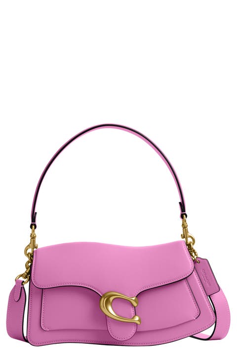 Twisted Tabby Leather Shoulder Bag