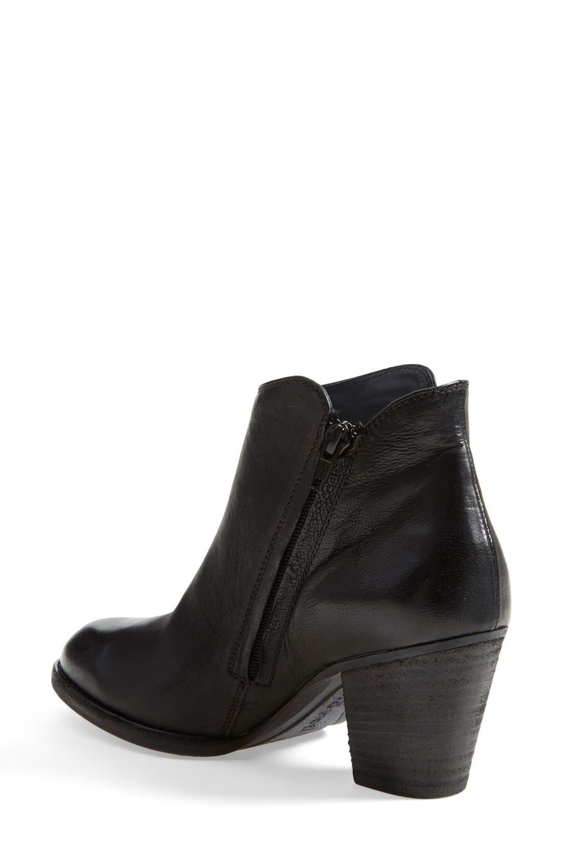 'Aubrey' Bootie, Alternate, color, BLACK