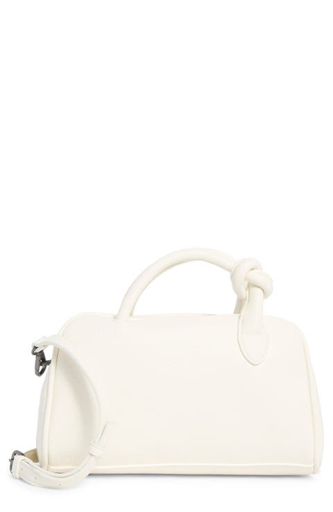 Knot Handle Satchel Bag