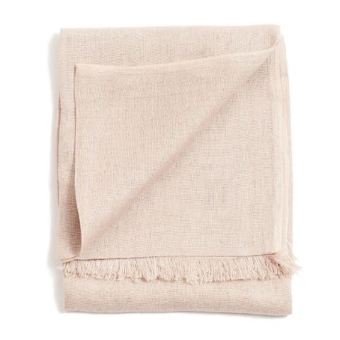Hand Woven Linen Scarf
