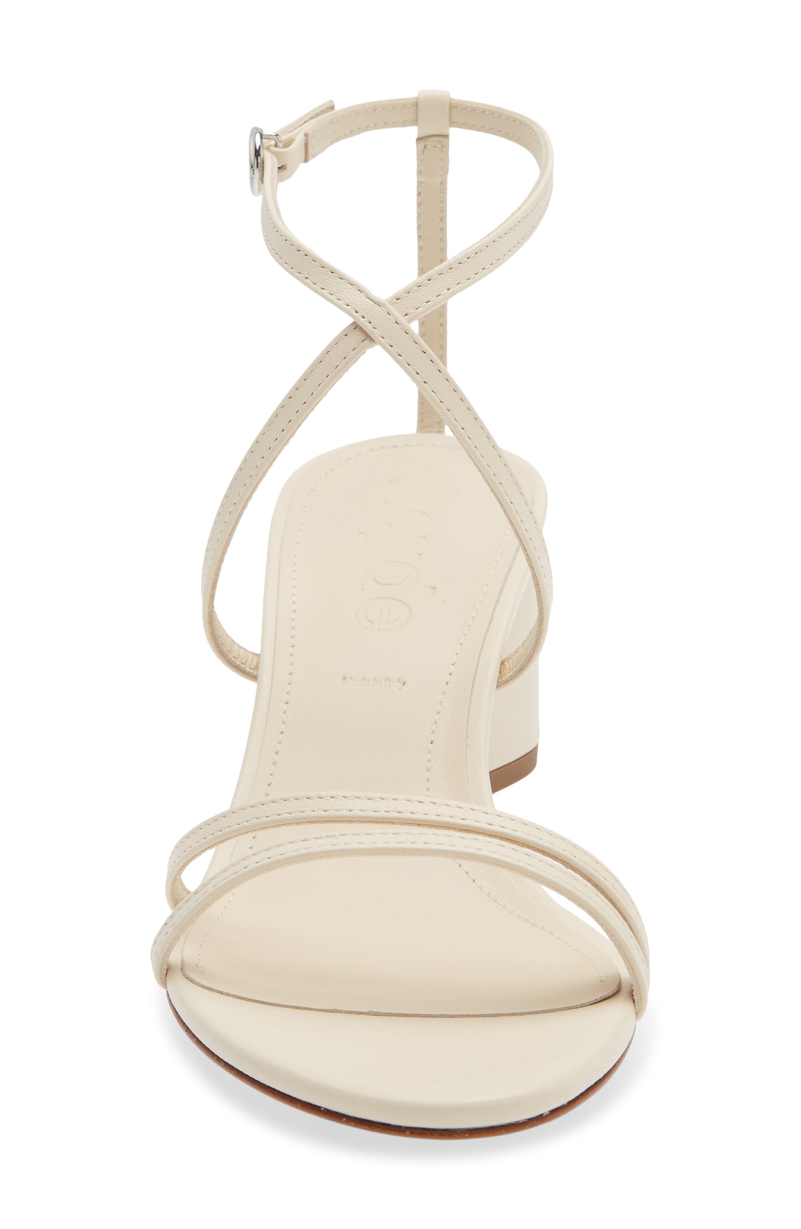 aeyde Mirella Sandal, Alternate, color, Creamy