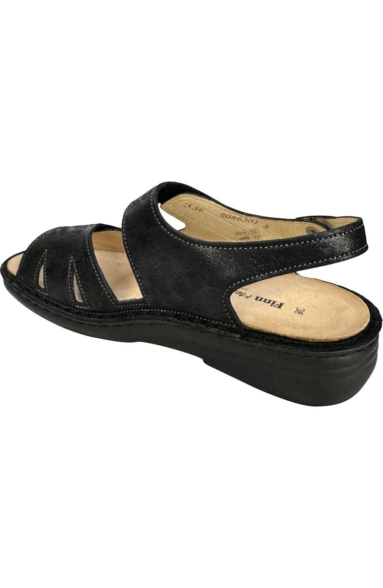 Finn Comfort Barbuda Sandal, Alternate, color, Nero Vegas