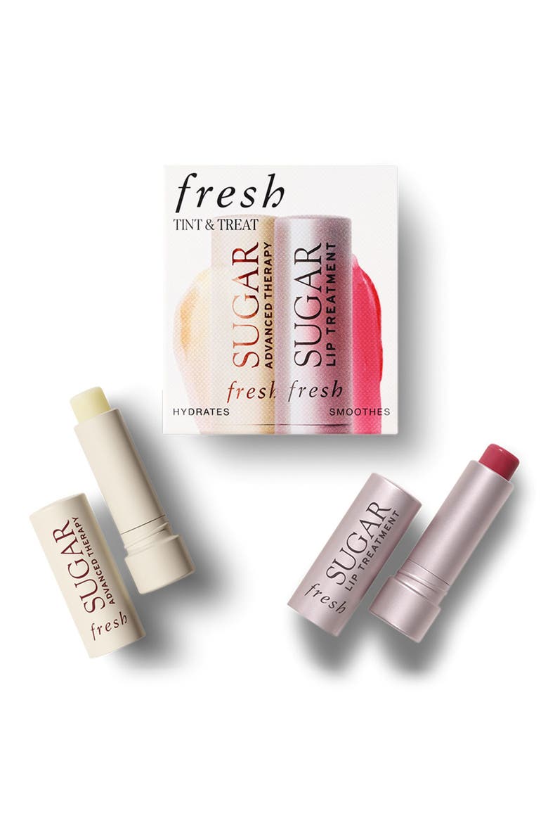 Tint & Treat Lip Balm Set $54 Value, Main, color, ROSE
