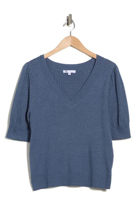 Pointelle Stitch Sweater