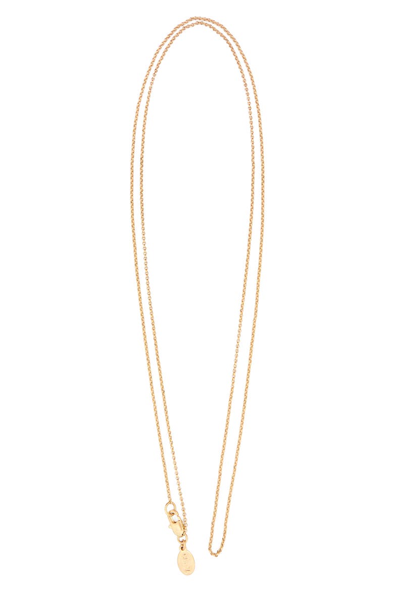 Rolo Chain Necklace, Alternate, color, VINTAGE GOLD