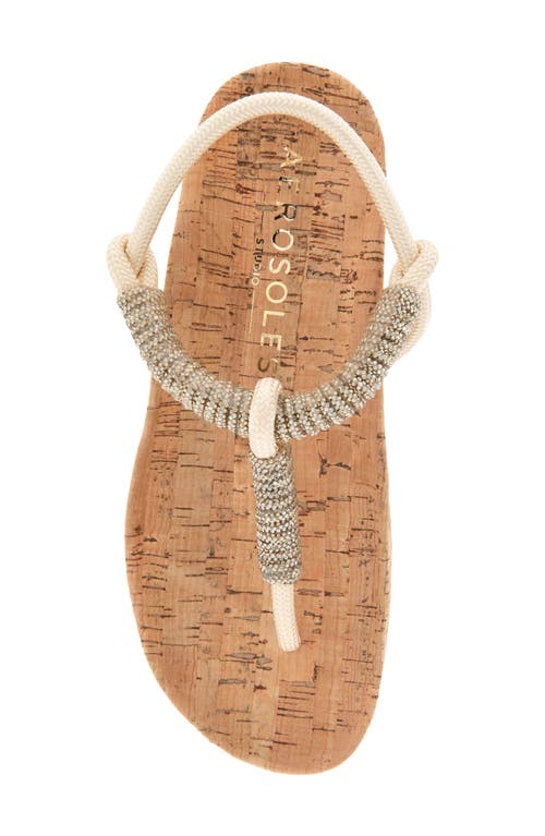 Aerosoles Leve Flatform T-strap Sandal