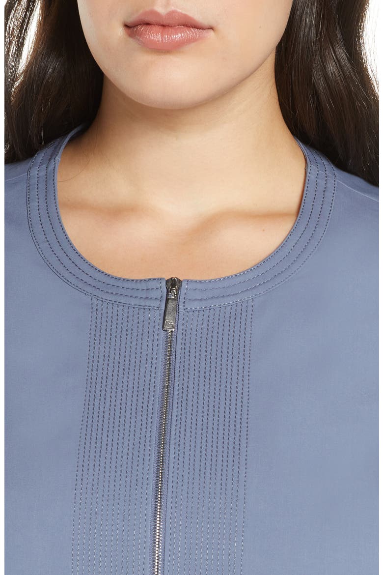 Kyle Topstitch Detail Jacket, Alternate, color, BLUESTONE