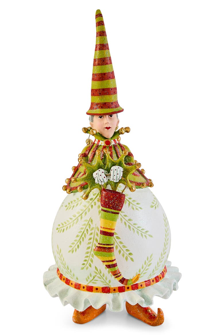Patience Brewster Dash Away Mr. Christmas Figurine, Main, color, WHITE