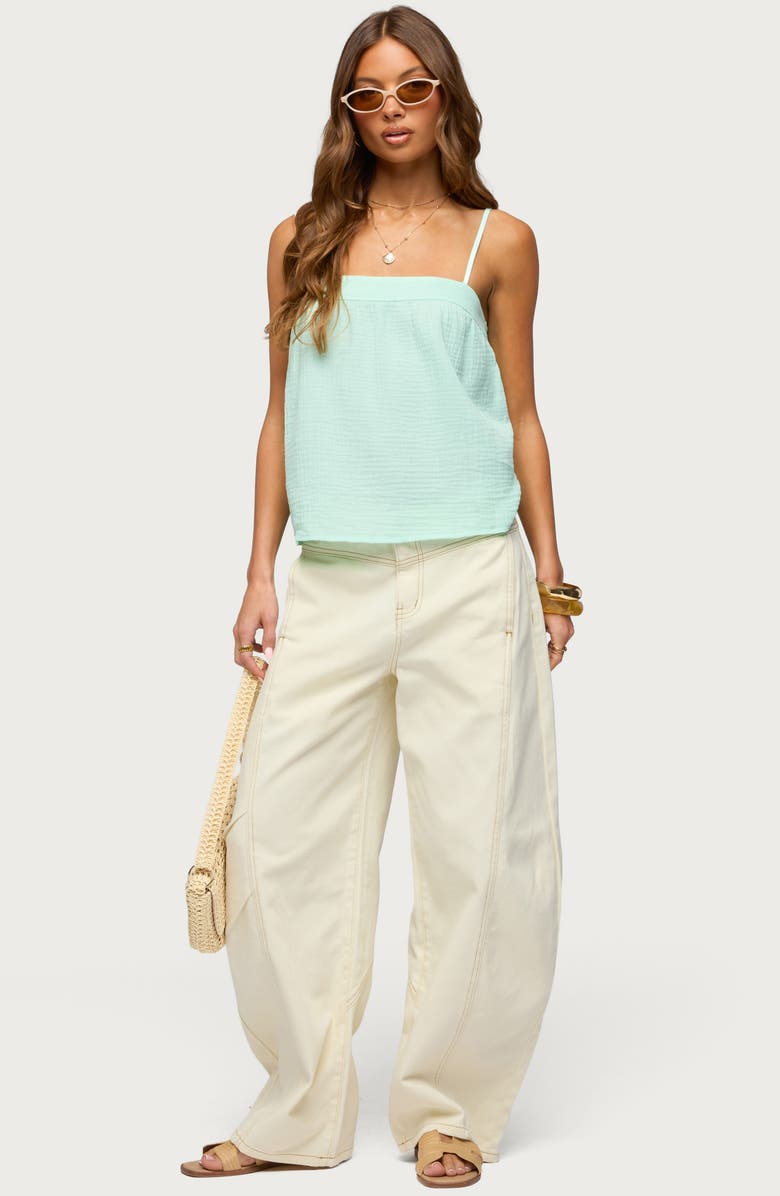 EDIKTED Sapphire Camisole, Alternate, color,
