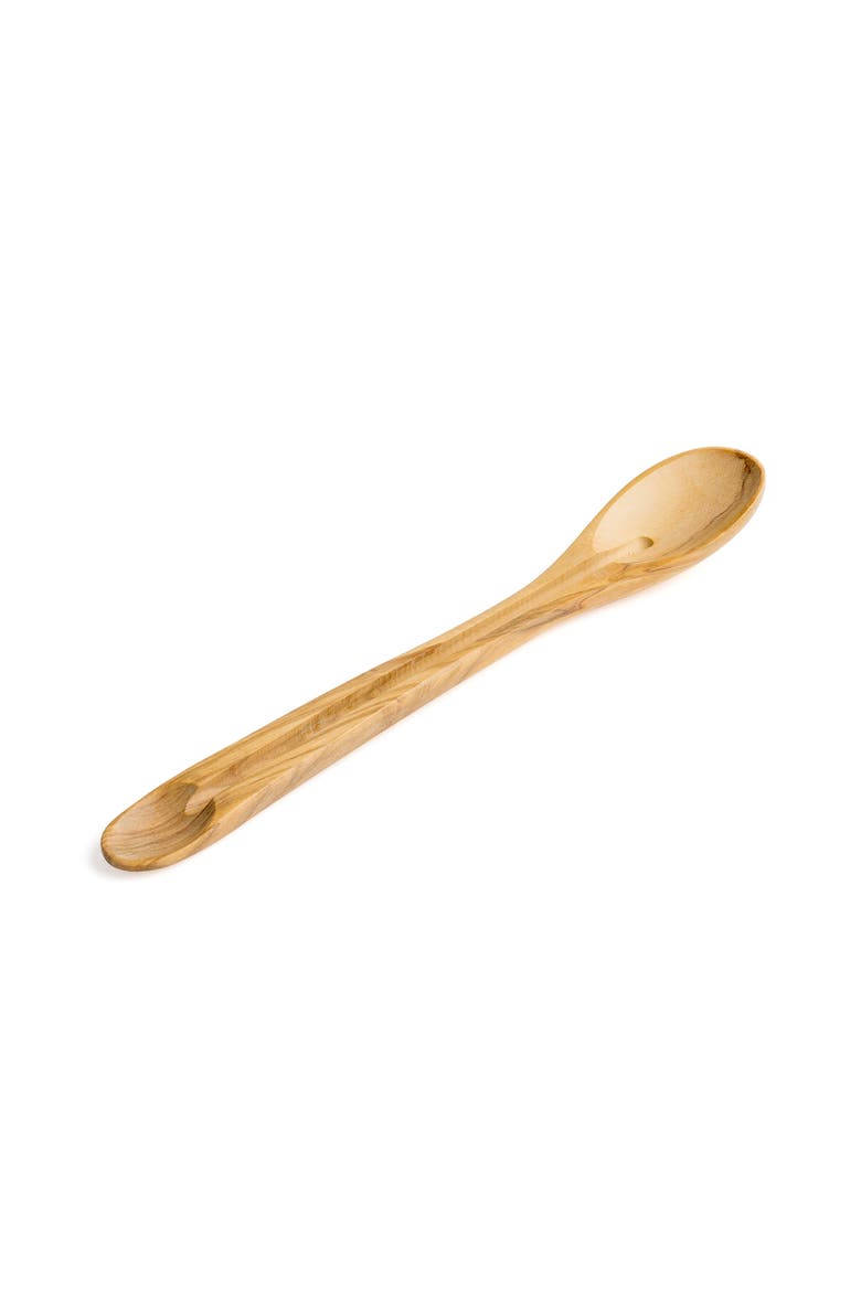 France Olive Wood Handcrafted Tasting Spoon, Main, color, Brown