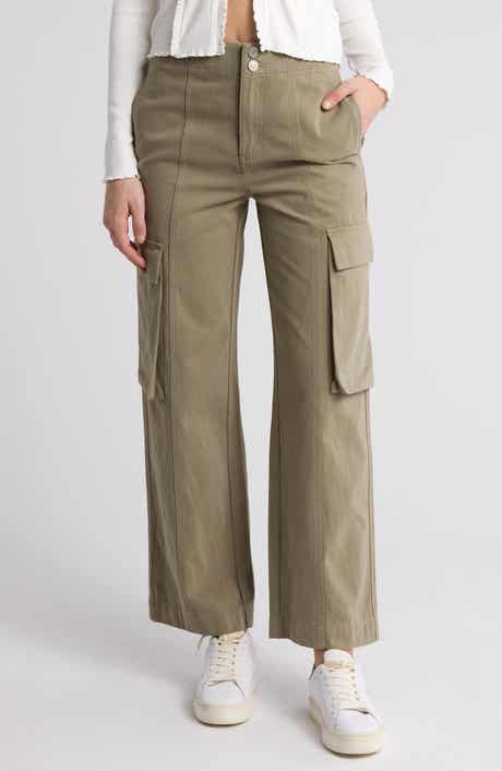 Elodie High Waist Wide Leg Cargo Pants