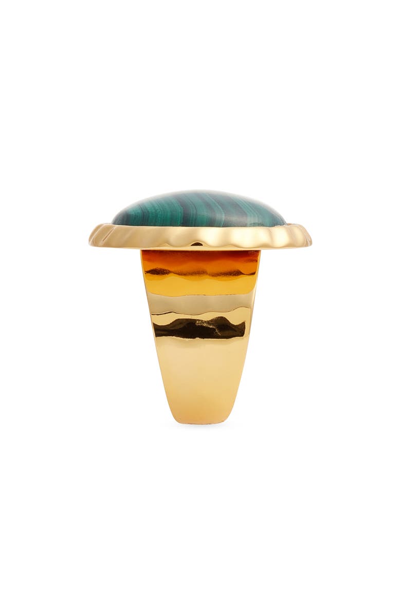 NEST Jewelry Semiprecious Stone Adjustable Ring, Alternate, color, Green