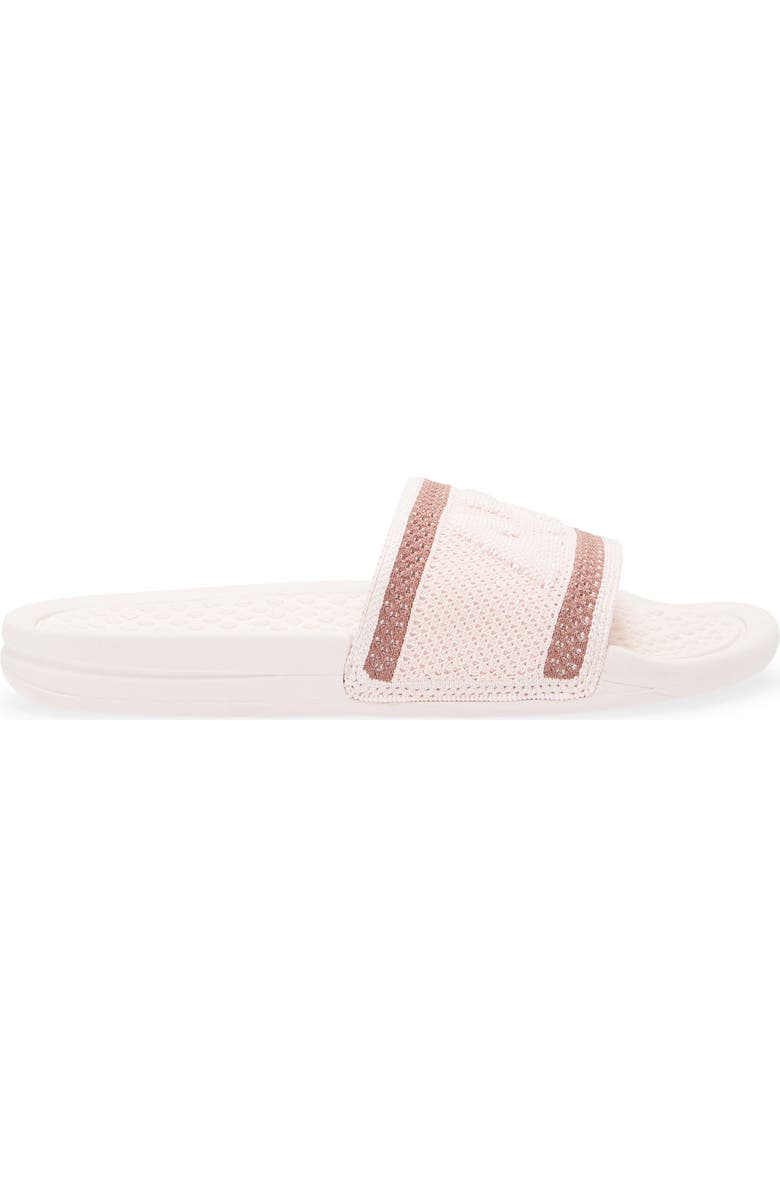 APL Big Logo TechLoom Knit Sport Slide, Alternate, color, Chalk / Beachwood