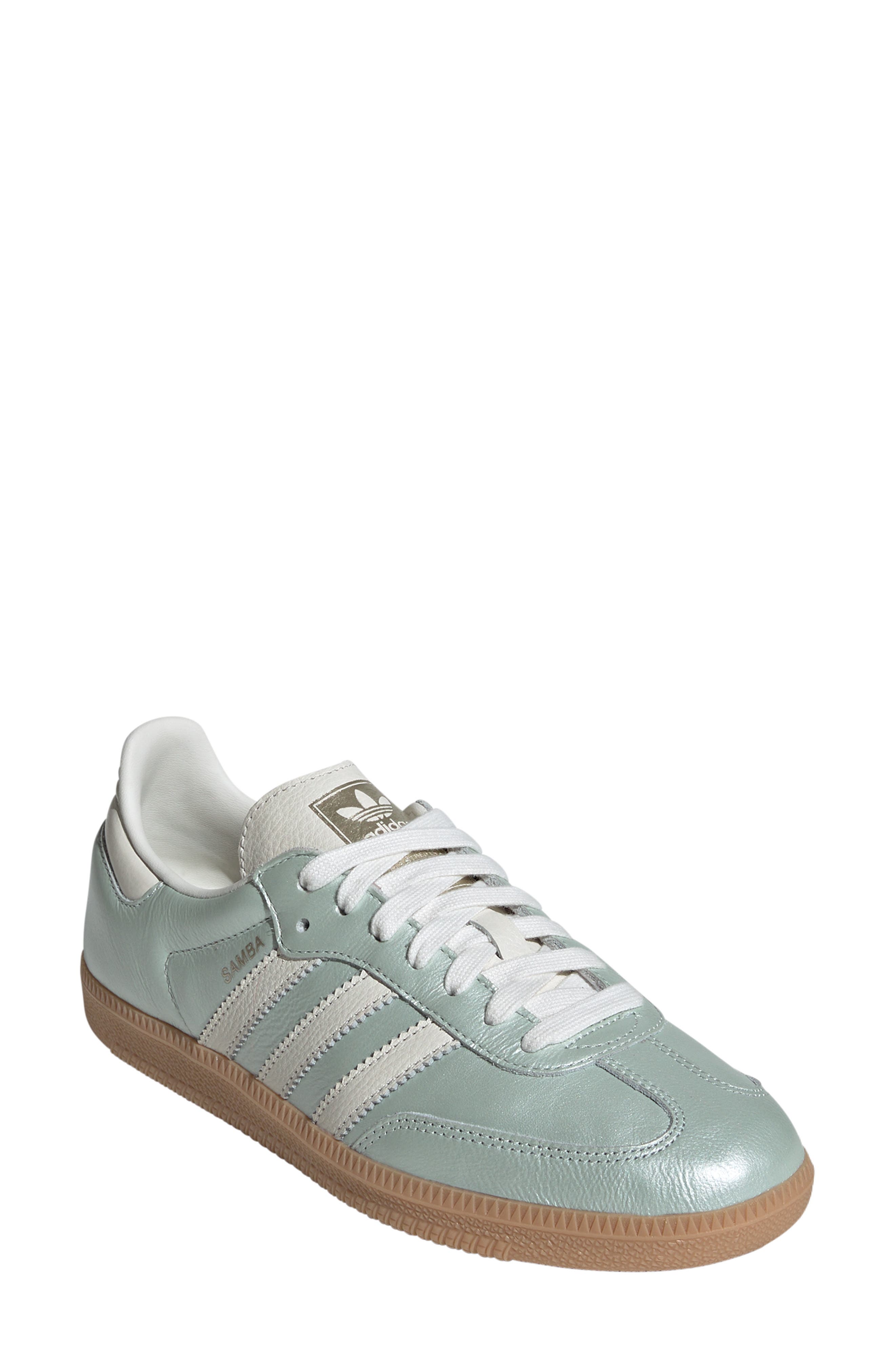 adidas Samba Sneaker, Main, color, Linen/Off White/Cyber