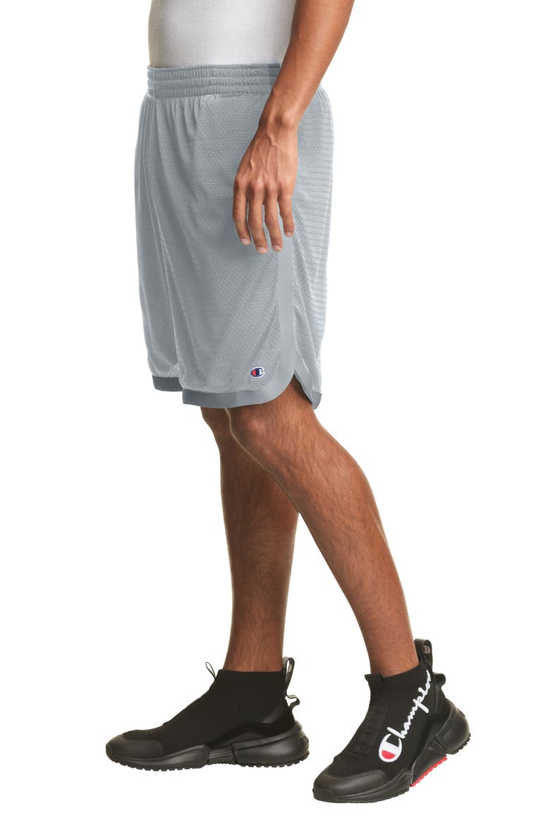 Taped Mesh Jersey Shorts, Alternate, color, CONCRETE/ CONCRETE
