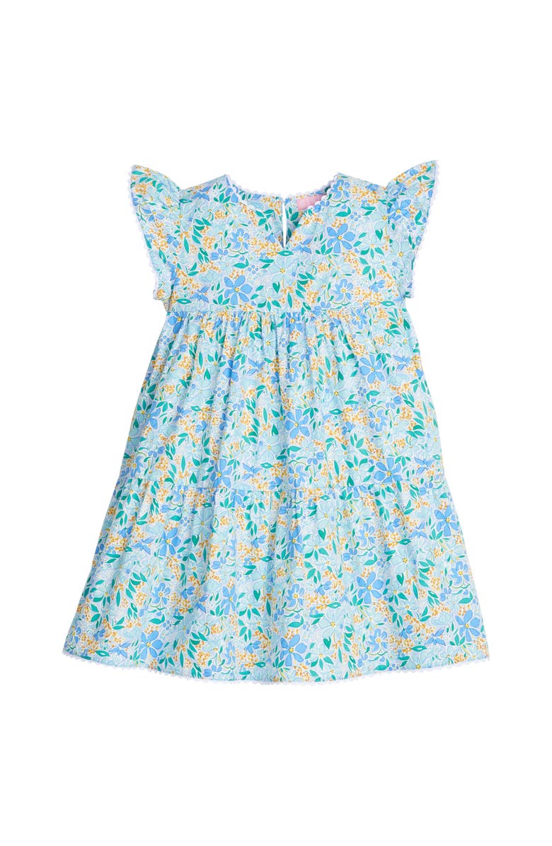 BISBY Kids' Positano Dress, Main, color, Frangipani Blue