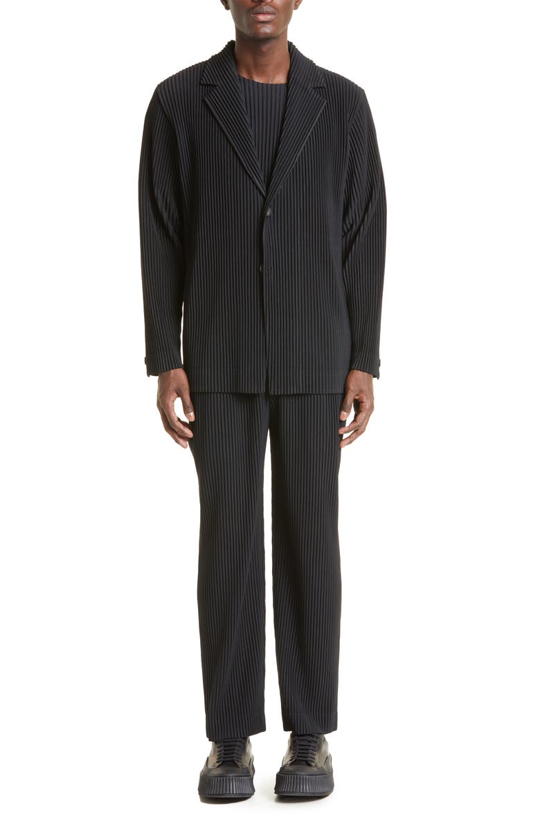 Homme Plissé Issey Miyake Pleated Sport Coat, Alternate, color, 