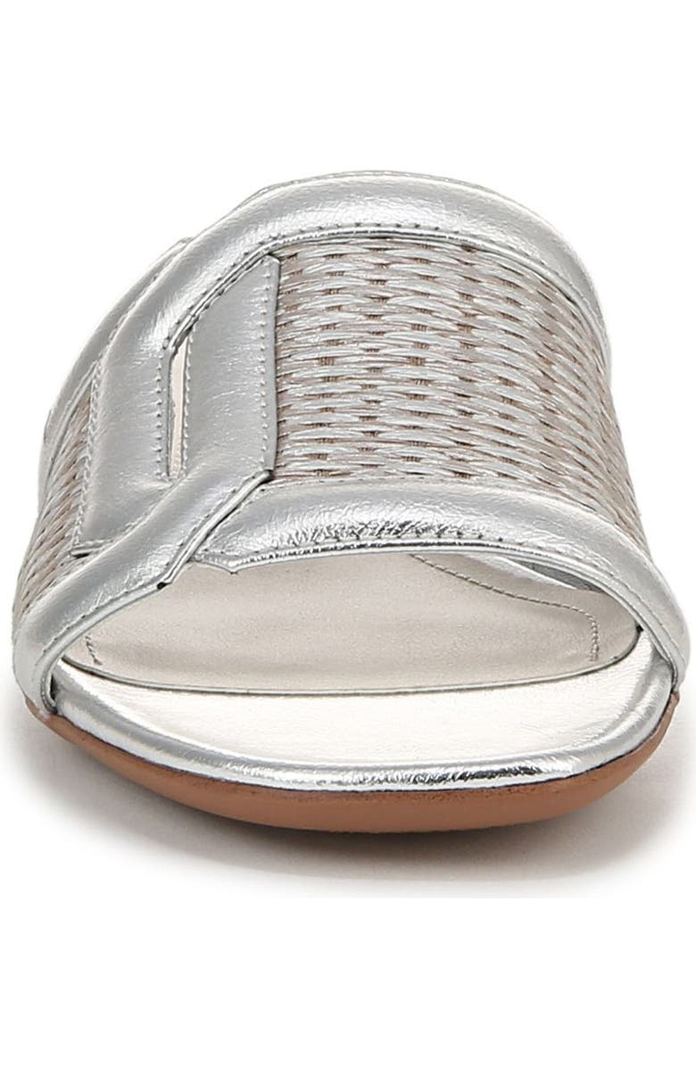 Franco Sarto Margot Slide Sandal, Alternate, color, Silver Grey