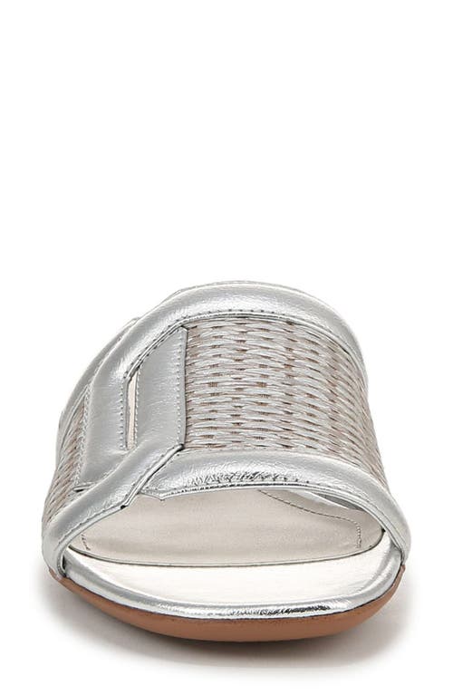 Franco Sarto Margot Slide Sandal In Silver Grey