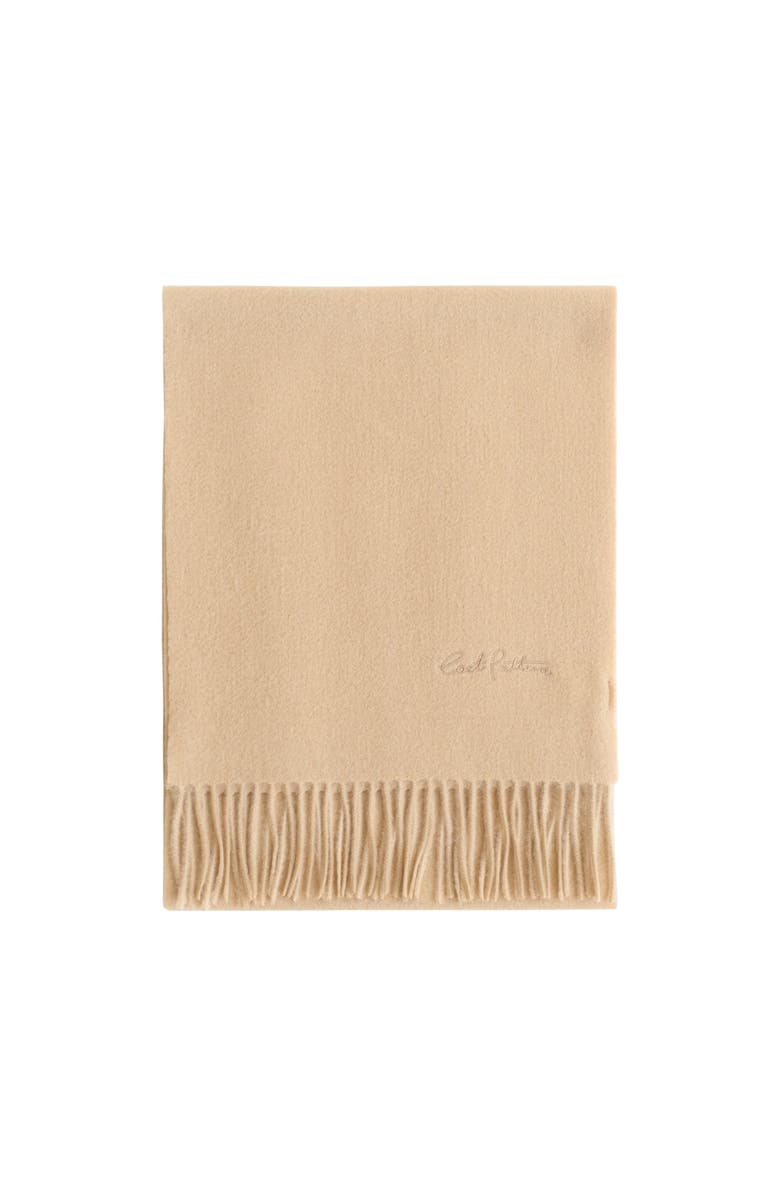 Lost Pattern Lost In Warmth Cashmere Scarf, Main, color, Khaki