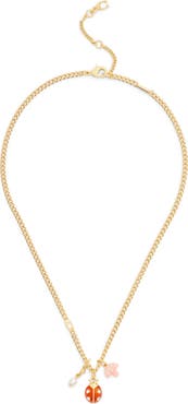 COACH Charm Pendant Necklace