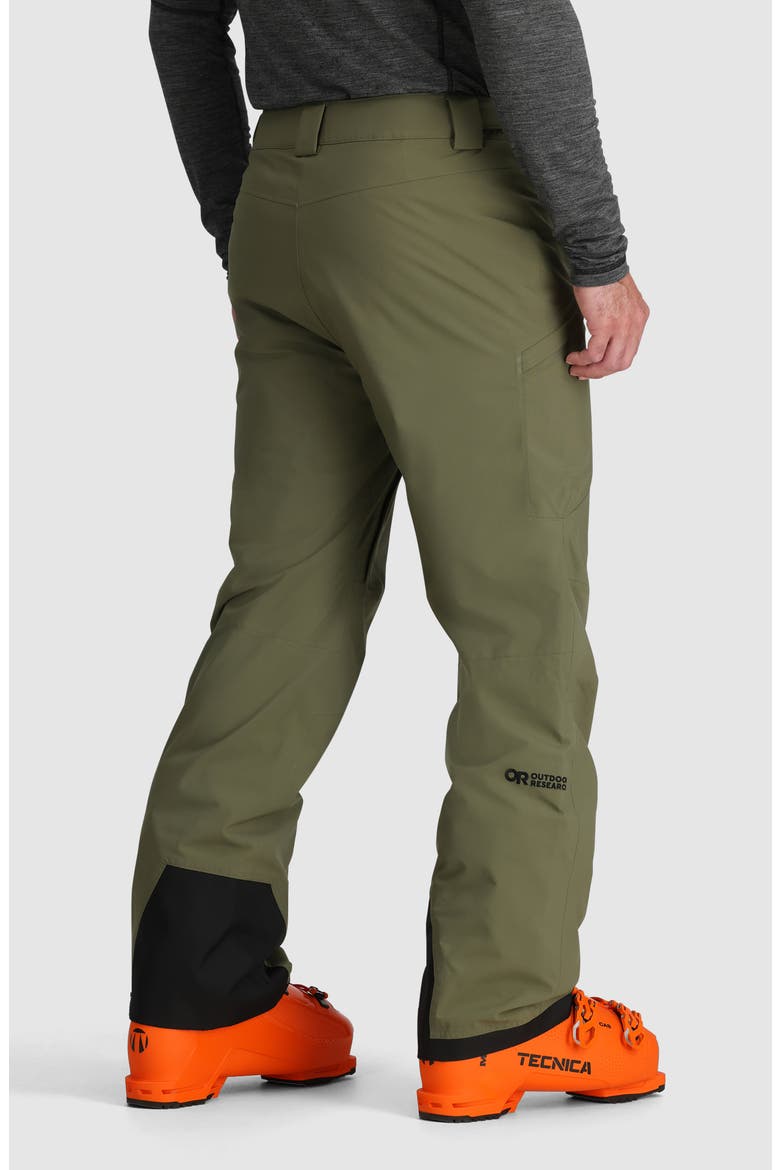 Snowcrew Recycled Polyester Blend Snow Pants, Alternate, color, RANGER GREEN