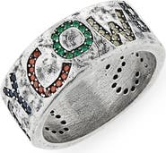 TWOJEYS City Cowboys Multicolor Stone Band Ring