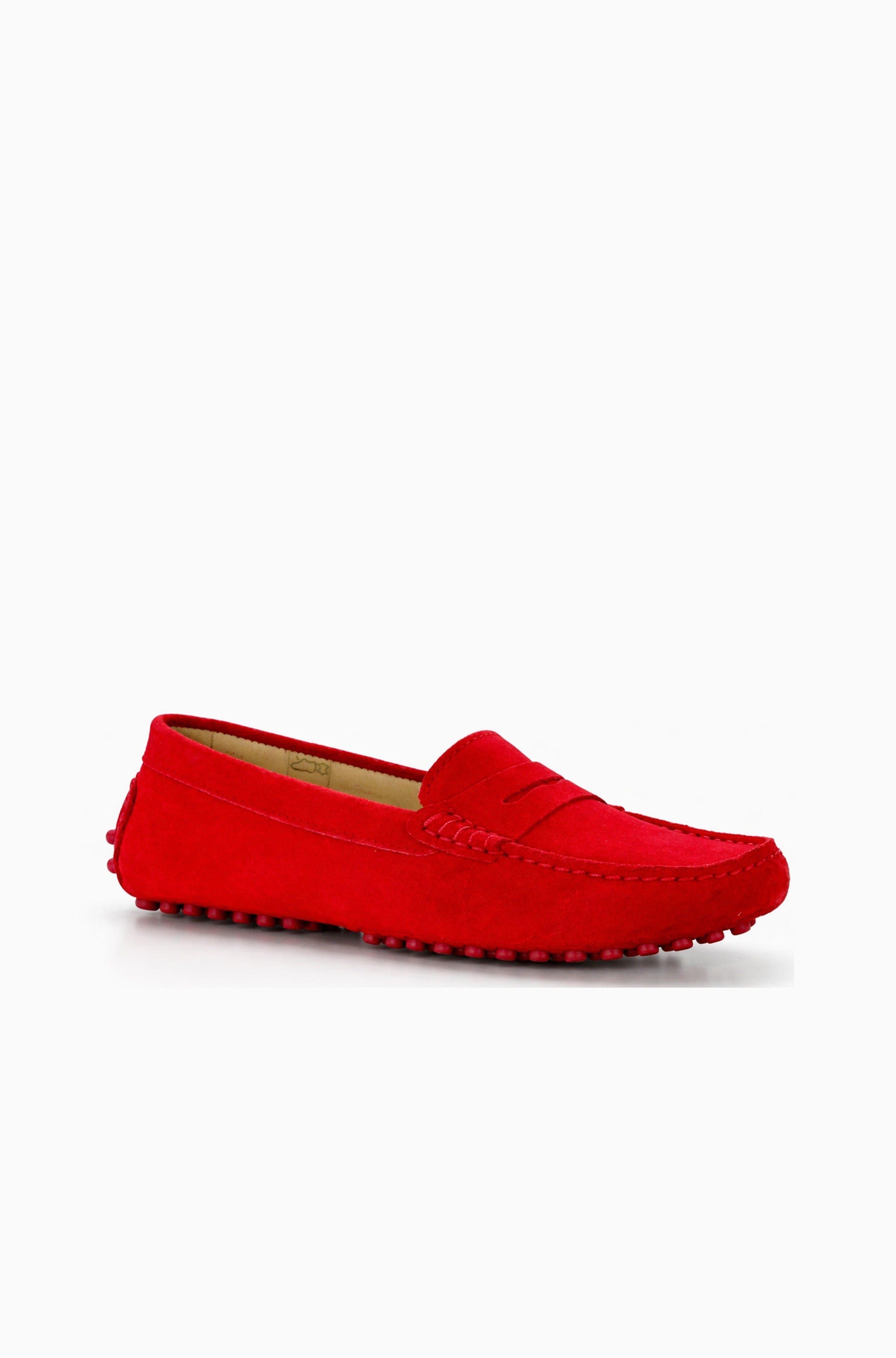 Oporto Moccasin Loafer, Main, color, Red