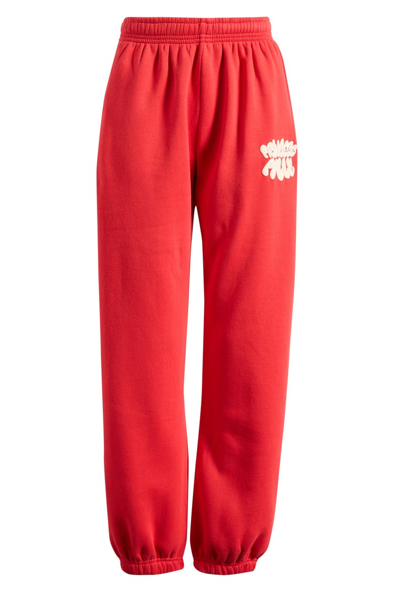 Logo Jogger Sweatpants, Alternate, color, RED