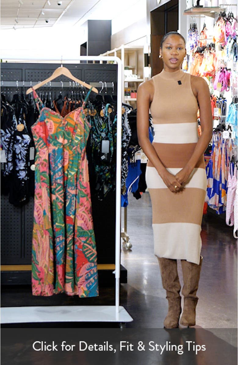 Eleonora Fit & Flare Midi Dress, sales video thumbnail