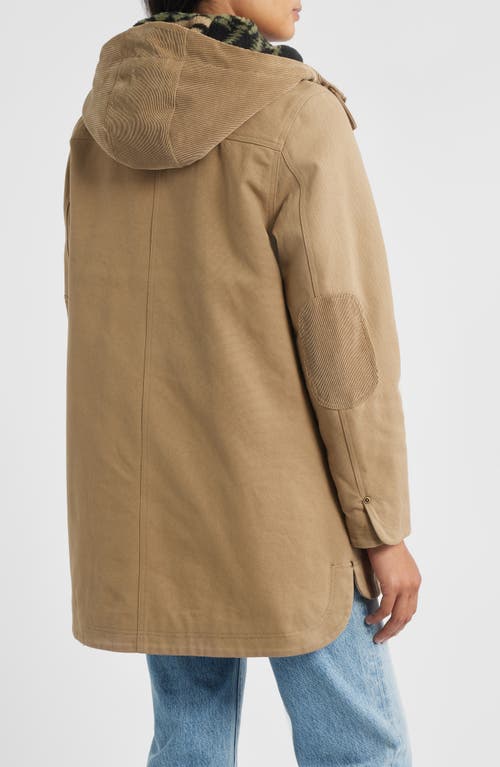Pendleton Cedar Creek Water Resistant Hooded Jacket In Brown