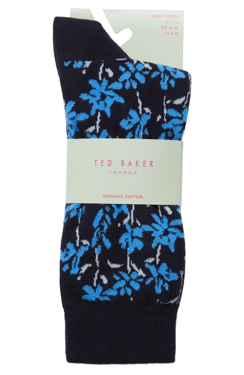 Ted Baker London Sokkten Floral Dress Socks, Main, color,
