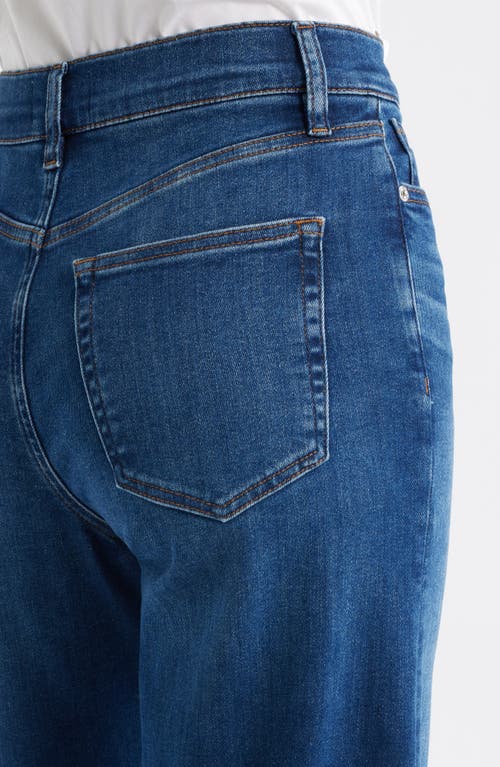 Frame Le Slim Palazzo High Waist Wide Leg Jeans In Blue