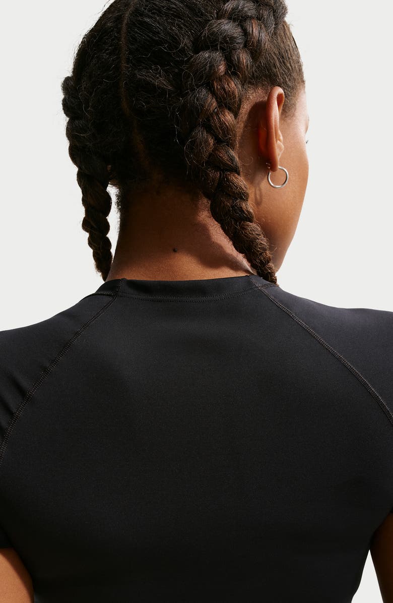 Nike Universa Dri-FIT Raglan Sleeve T-Shirt, Alternate, color, Black/ Anthracite