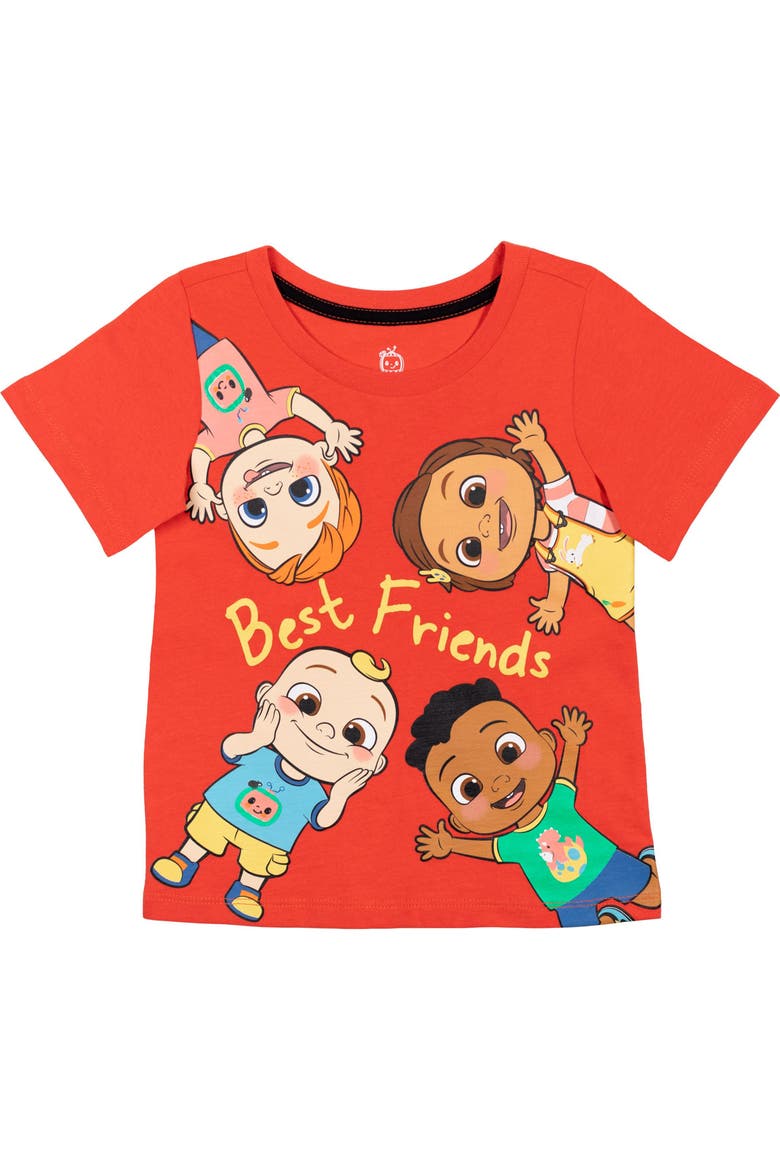 Boys' 2-Pack T-Shirts, Alternate, color, Red and Winter White