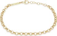 Zoë Chicco 14K Yellow Gold Large Rolo Chain Bracelet