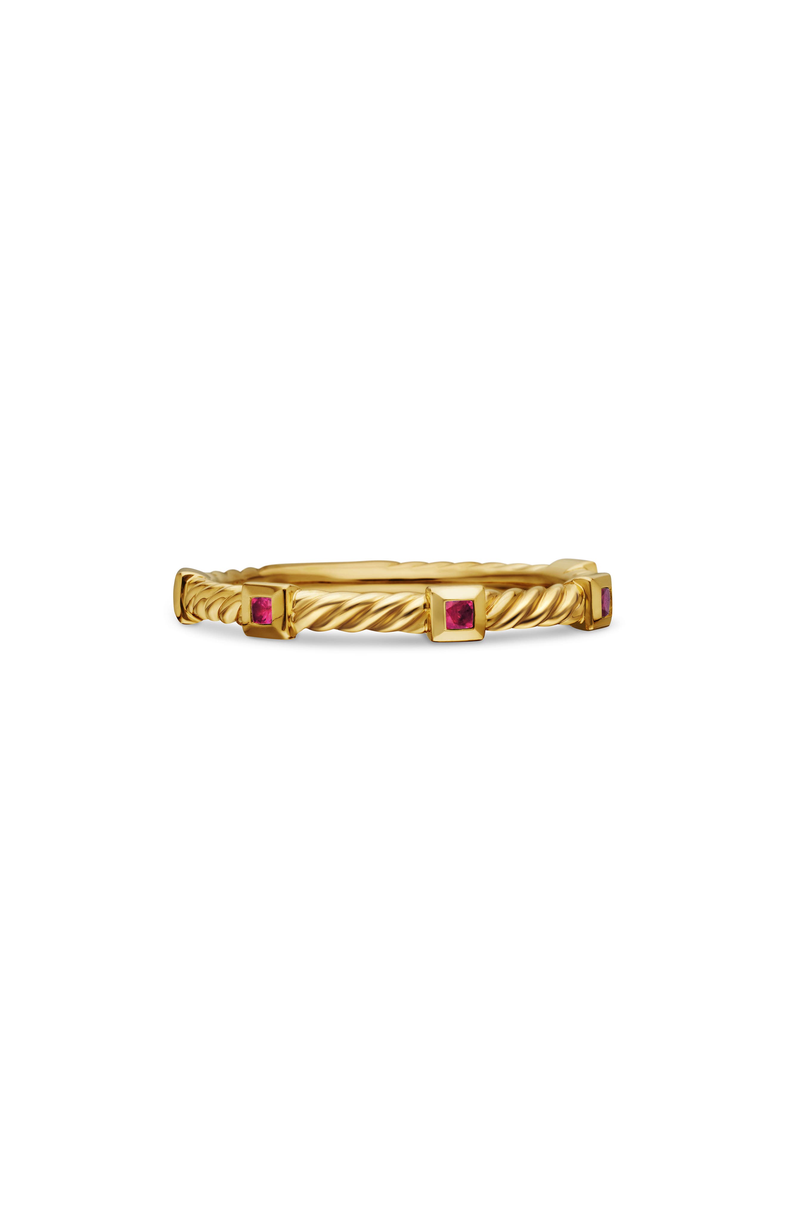 RUBY 18K YELLOW GOLD