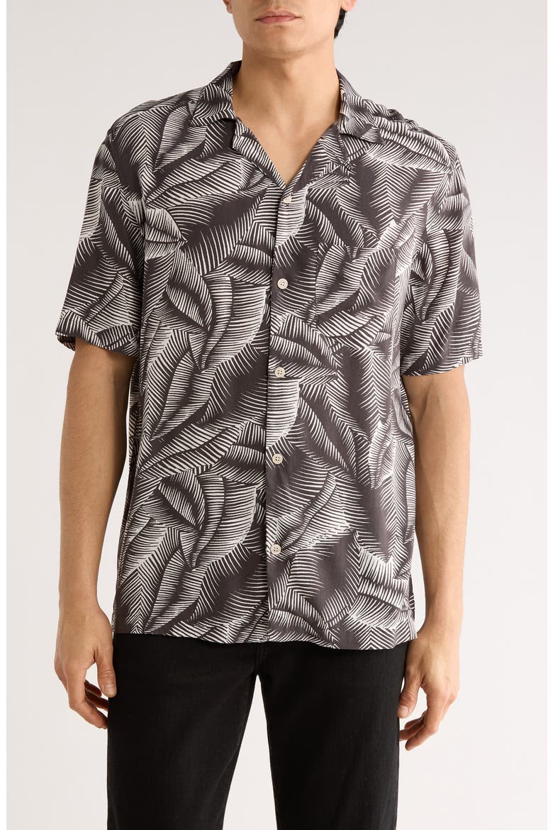 Marseille Camp Shirt, Main, color, PEBBLESTONE GREY