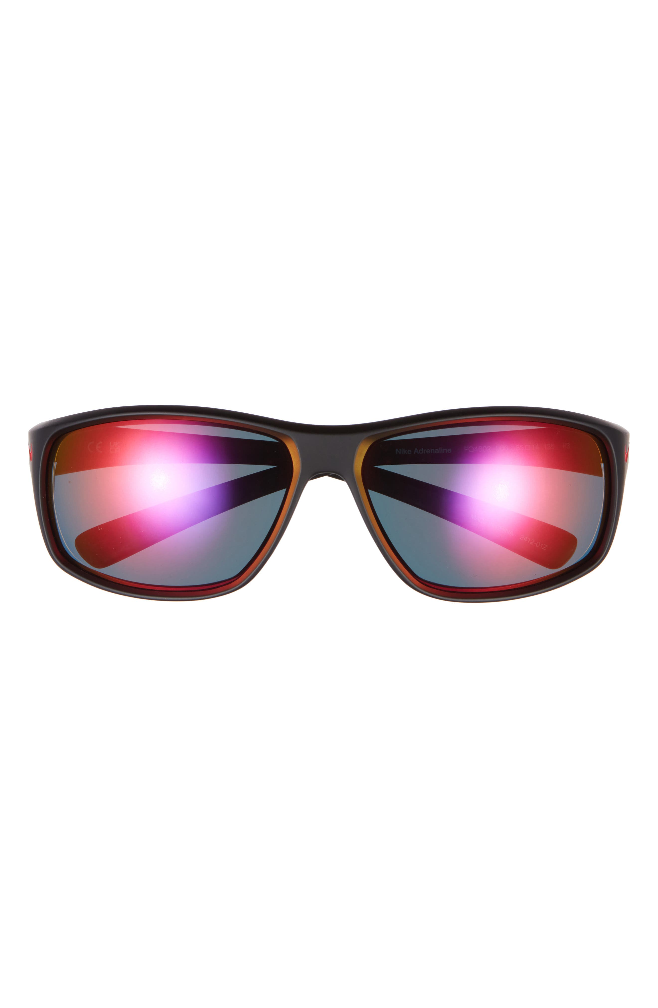 Nike Adrenaline 65mm Rectangular Sunglasses