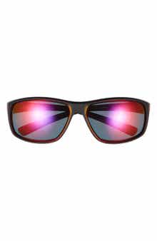 Nike Adrenaline 65mm Rectangular Sunglasses