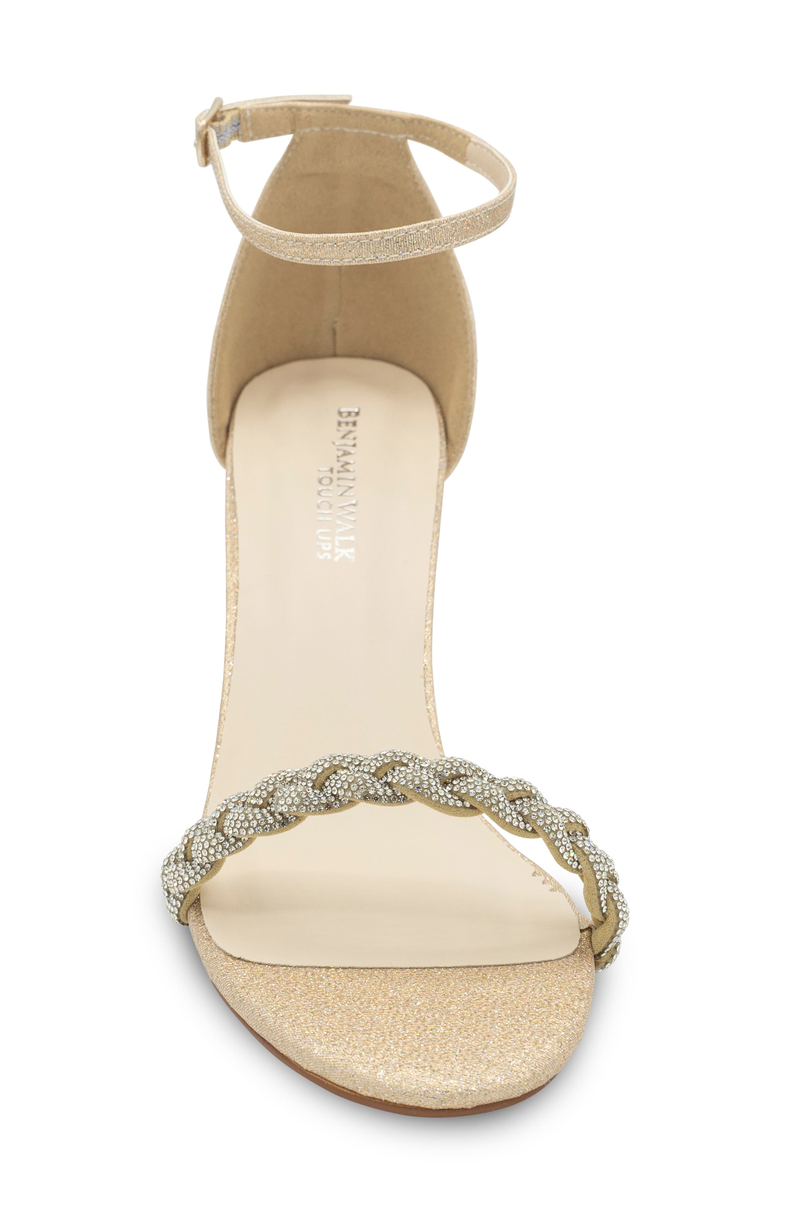 Whitney Ankle Strap Sandal, Alternate, color, CHAMPAGNE