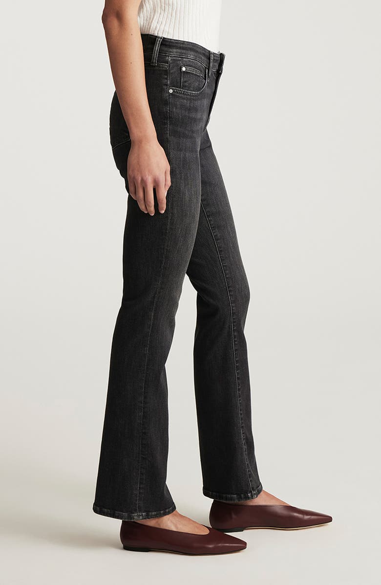 Mavi Jeans Molly Mid Rise Bootcut Jeans, Alternate, color, Smoke Flex Blue