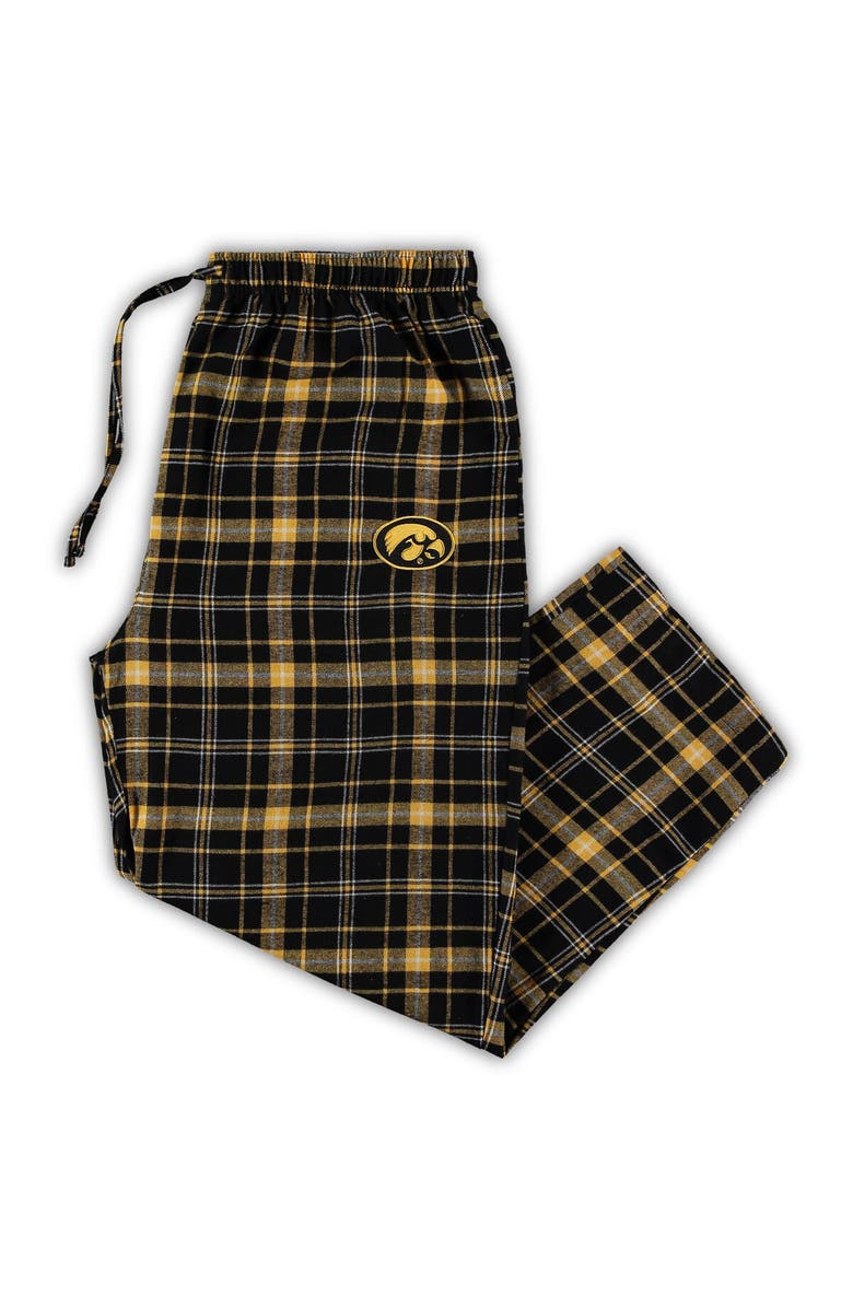 CONCEPTS SPORT Men's Concepts Sport Black Iowa Hawkeyes Big & Tall Ultimate Pants, Alternate, color, Black