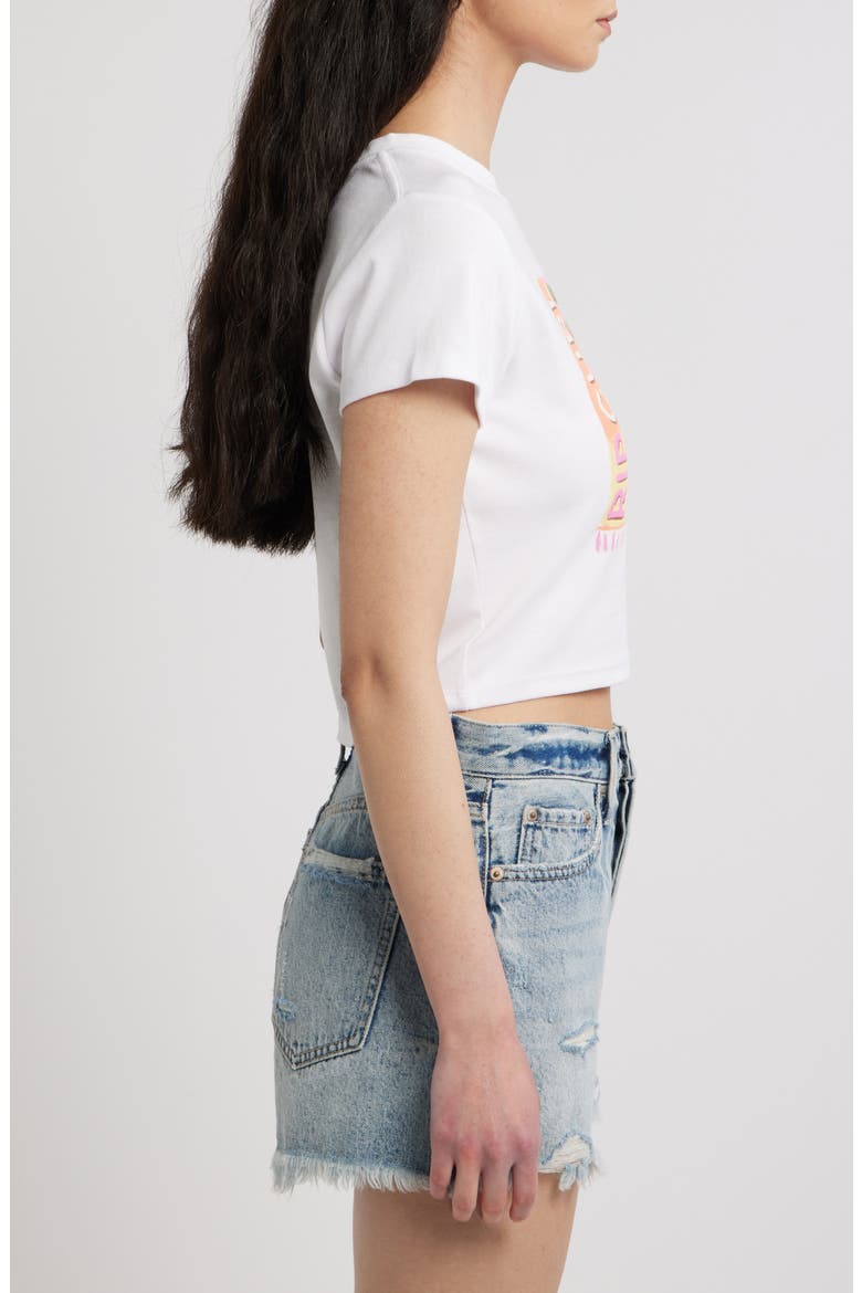 Topanga Canyon Baby Tee, Alternate, color, WHITE