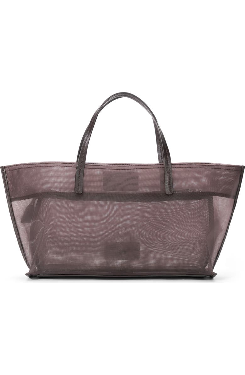 STAUD Mini Christos Mesh Tote, Alternate, color, Espresso