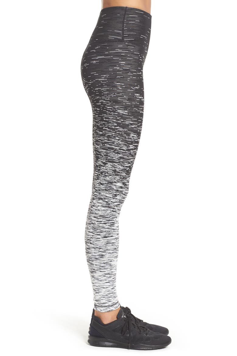 Static High Waist Reversible Leggings, Alternate, color, BLACK ONYX