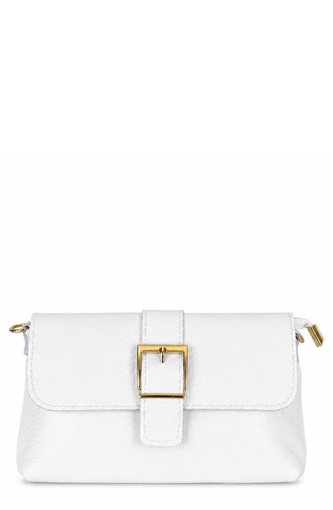 Zara Leather Crossbody Bag