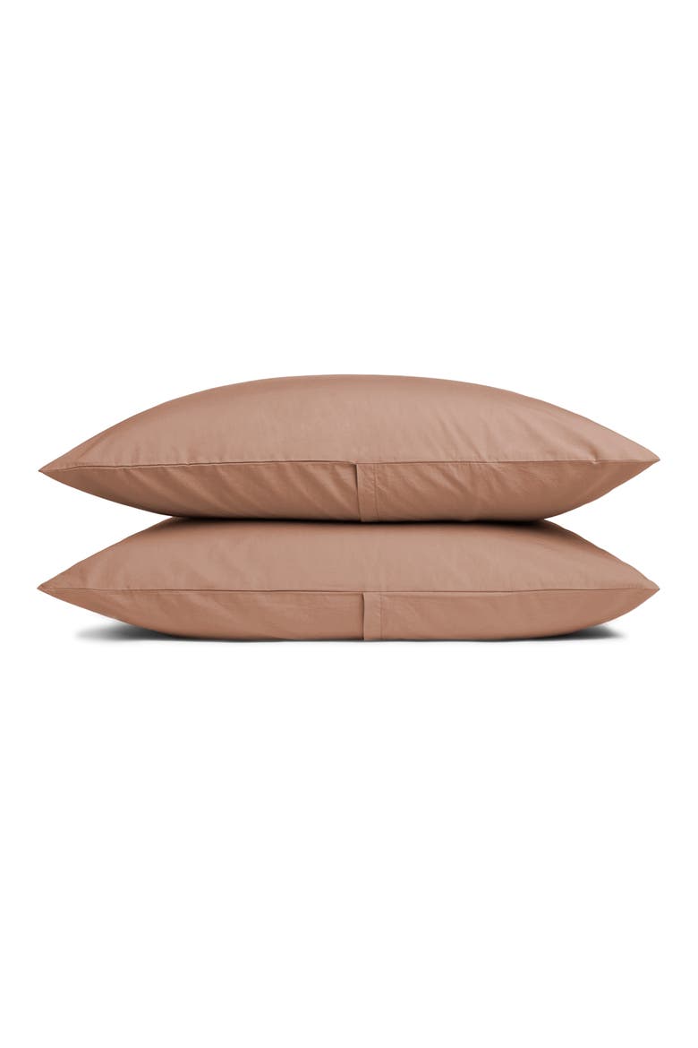 Percale Pillowcases, Main, color, ADOBE