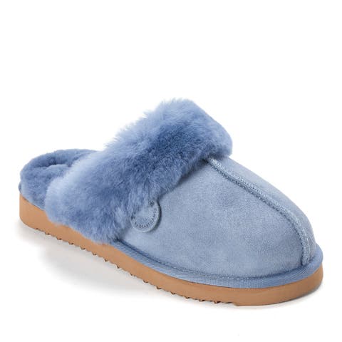 Fireside Sydney Genuine Shearling Scuff Slipper
