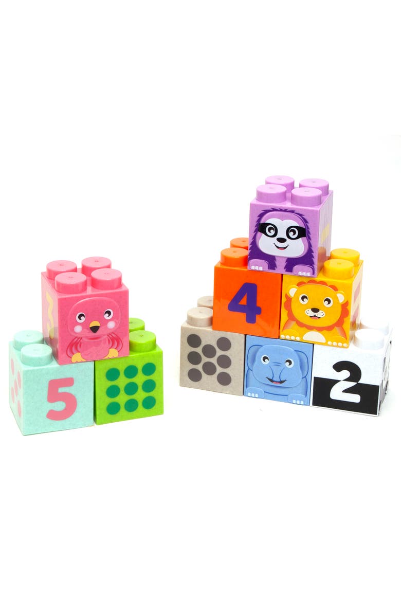 Roo Crew Cute Animal Construction Blocks 9pcs, Alternate, color, 